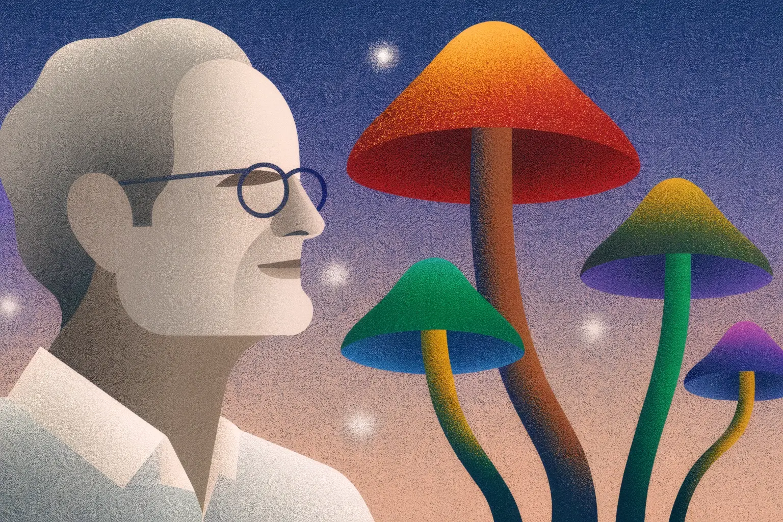 albert hoffman i grzyby psylocybinowe