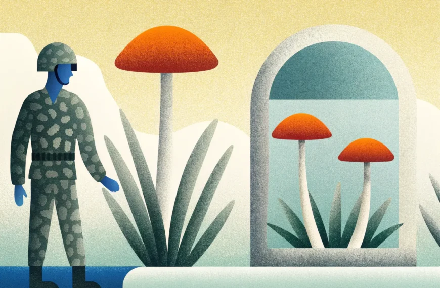 Sesja terapeutyczna w badaniu PTSD — psychoterapia wspomagana substancją (model badawczy, 2025)