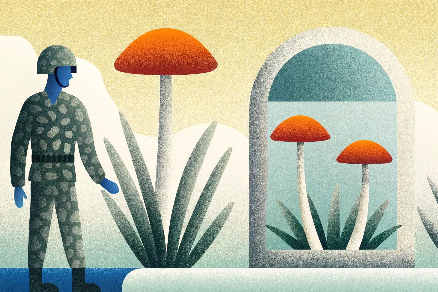 Sesja terapeutyczna w badaniu PTSD — psychoterapia wspomagana substancją (model badawczy, 2025)