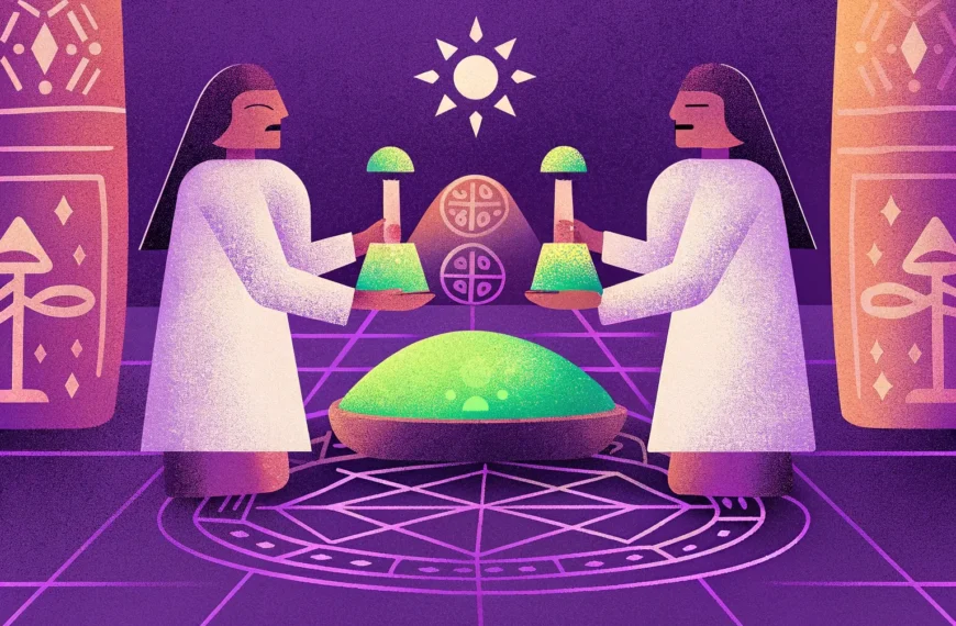 rytuały szamańskie z użyciem grzybów psylocybinowych