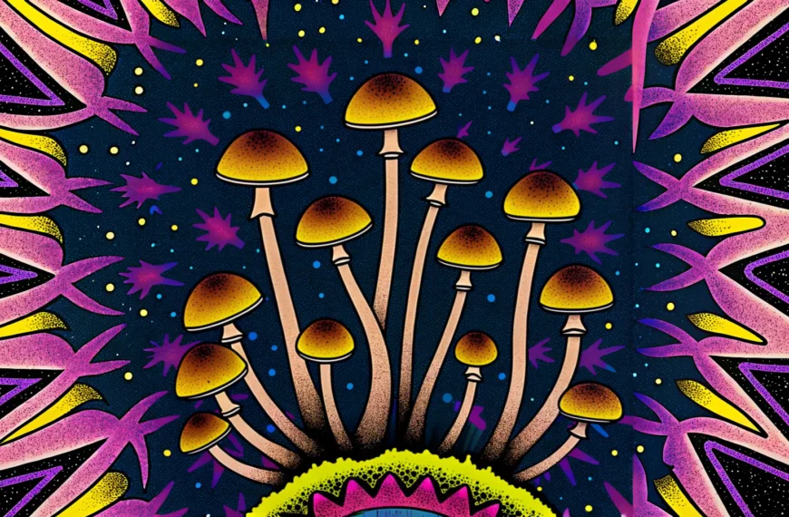 Golden Teacher – klasyczna genetyka Psilocybe cubensis