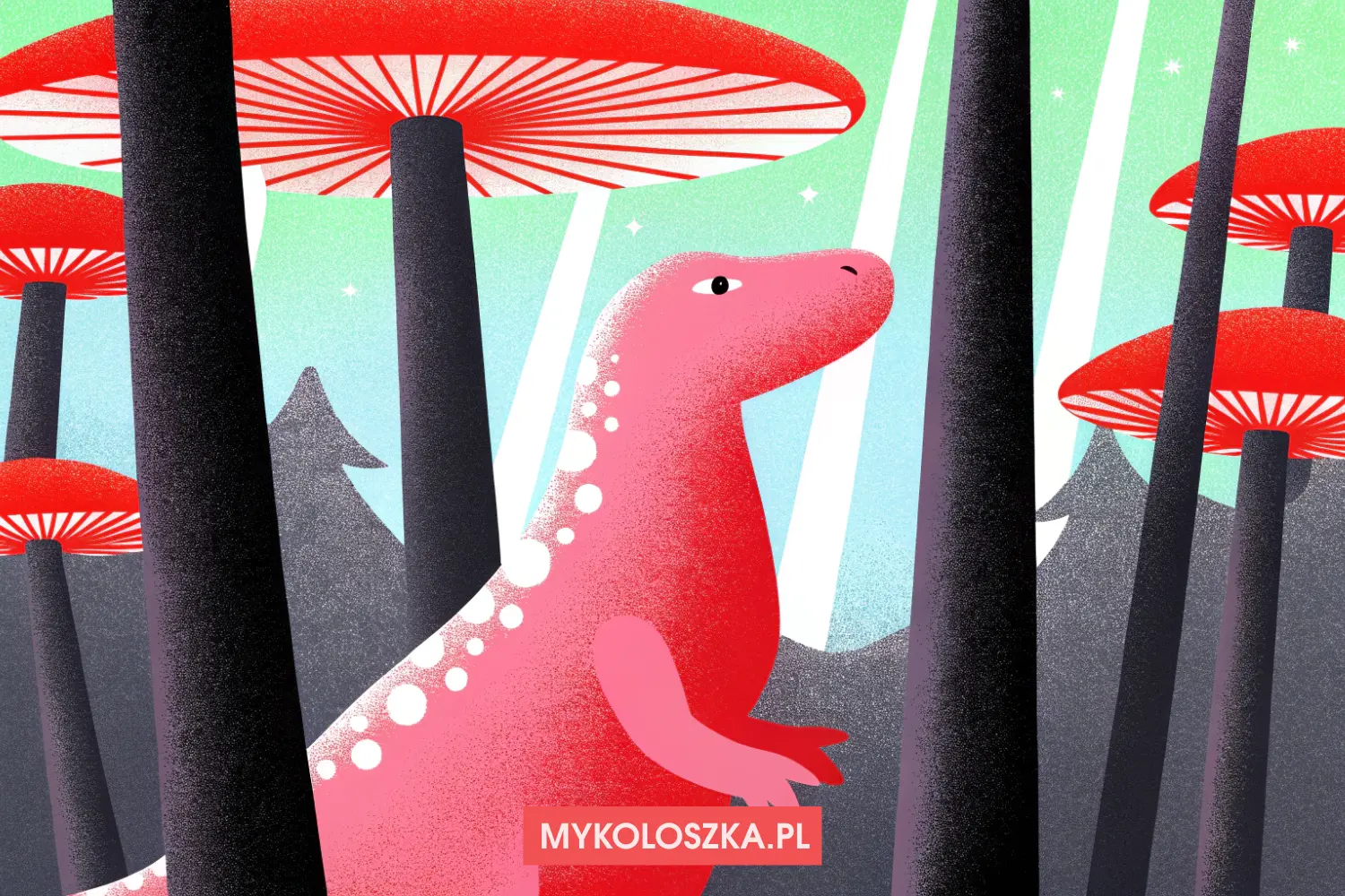 Dinozaury i grzyby psylocybinowe