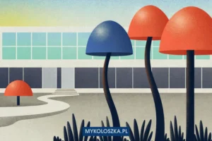 Psilocybe cyanescens — grzyby psylocybinowe rosnące w kampusach technologicznych Bay Area, Kalifornia